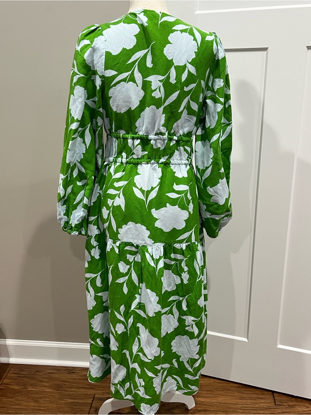 kate spade Green and White Floral Maxi Dress - Picture 2 of 4